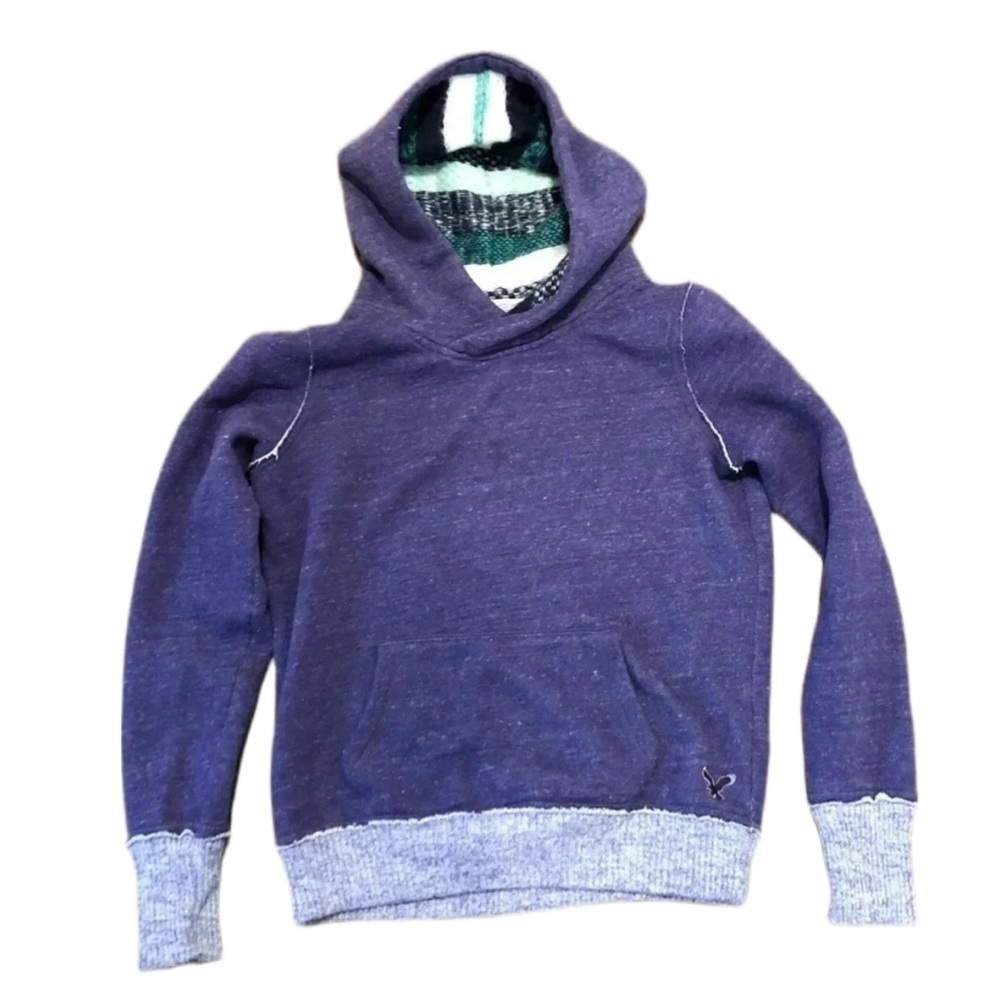 American Eagle Outfitters Purple Hoodie Sweatshirt Size S/P